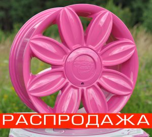 Диск Tansy wheels артикул TW-D04 модель DAISY R16х7.0 ЕТ40 PCD 4-100/114,3 HUB 73,1 цвет диска PI цвет крышки PI ― Интернет магазин shop.larex.ru
