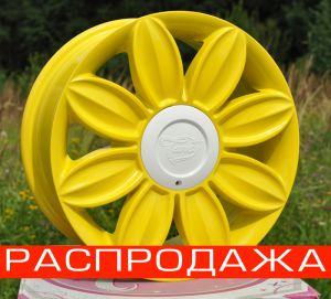 Диск Tansy wheels артикул TW-D05 модель DAISY R16х7.0 ЕТ40 PCD 4-100/114,3 HUB 73,1 цвет диска Y цвет крышки W ― Интернет магазин shop.larex.ru