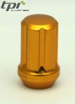Кованые алюминиевые гайки - SD-nuts TPI-SD21 CAL211144SD/GD-20 цвет Золотой, резьба: 12x1,25 20мм