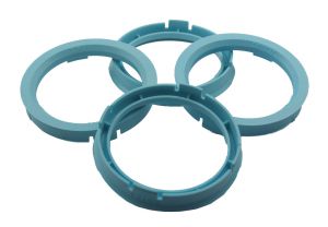 Центровочные (проставочные) кольца TPI-R08 HUB Rings для Toyota 60.1-73.0 (в коробке TPI)